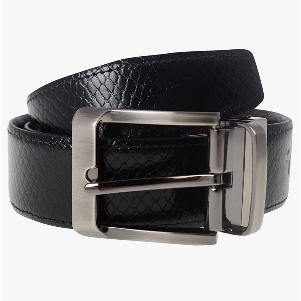 Yeti NWB Reversible Lizard/Snakeskin Leather Belt